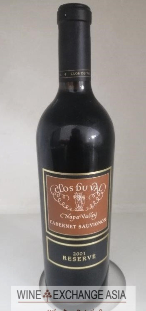 (image for) Clos du Val Cabernet Sauvignon Napa Valley 2001 (WE 90)